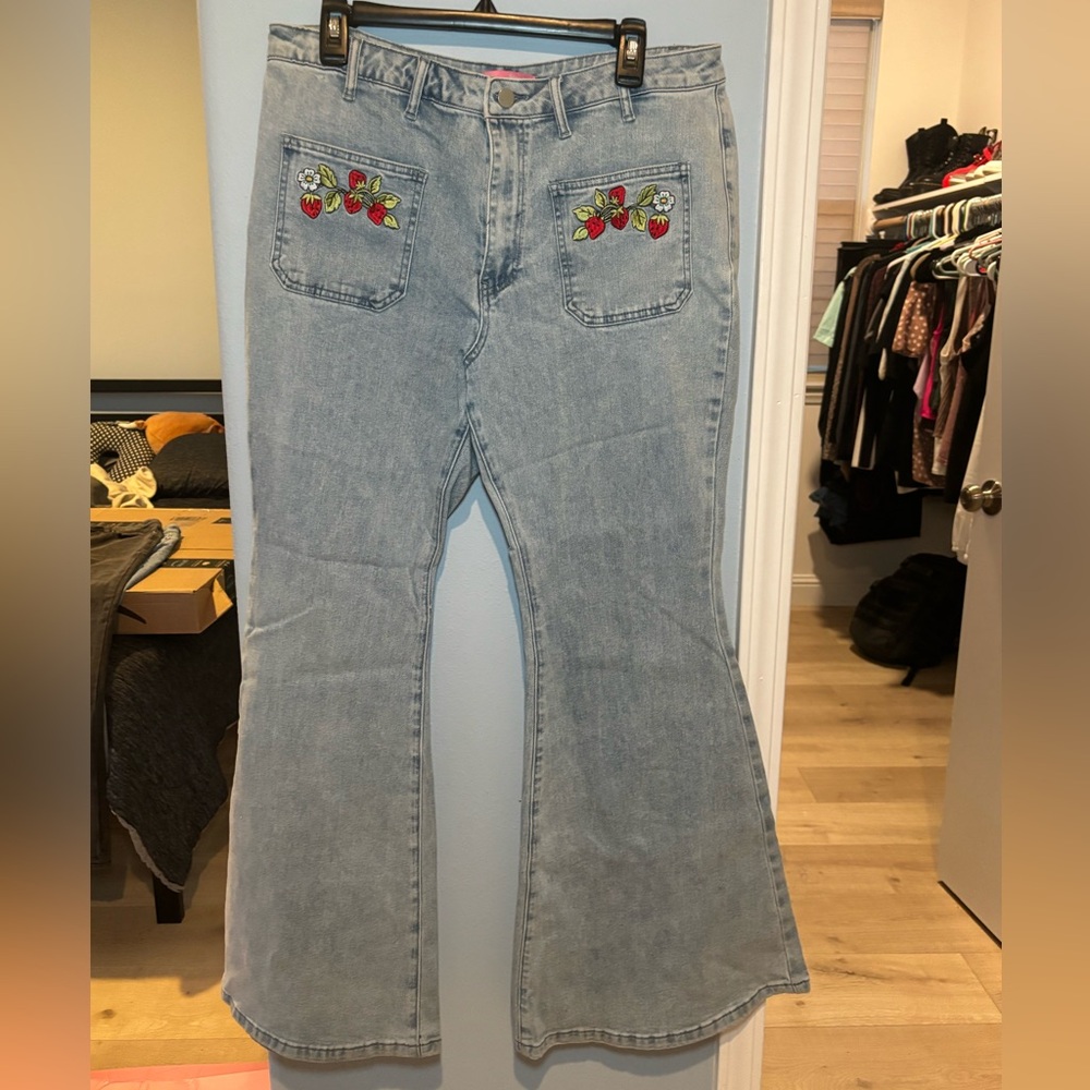 Dolls Kill x Strawberry Shortcake Jeans